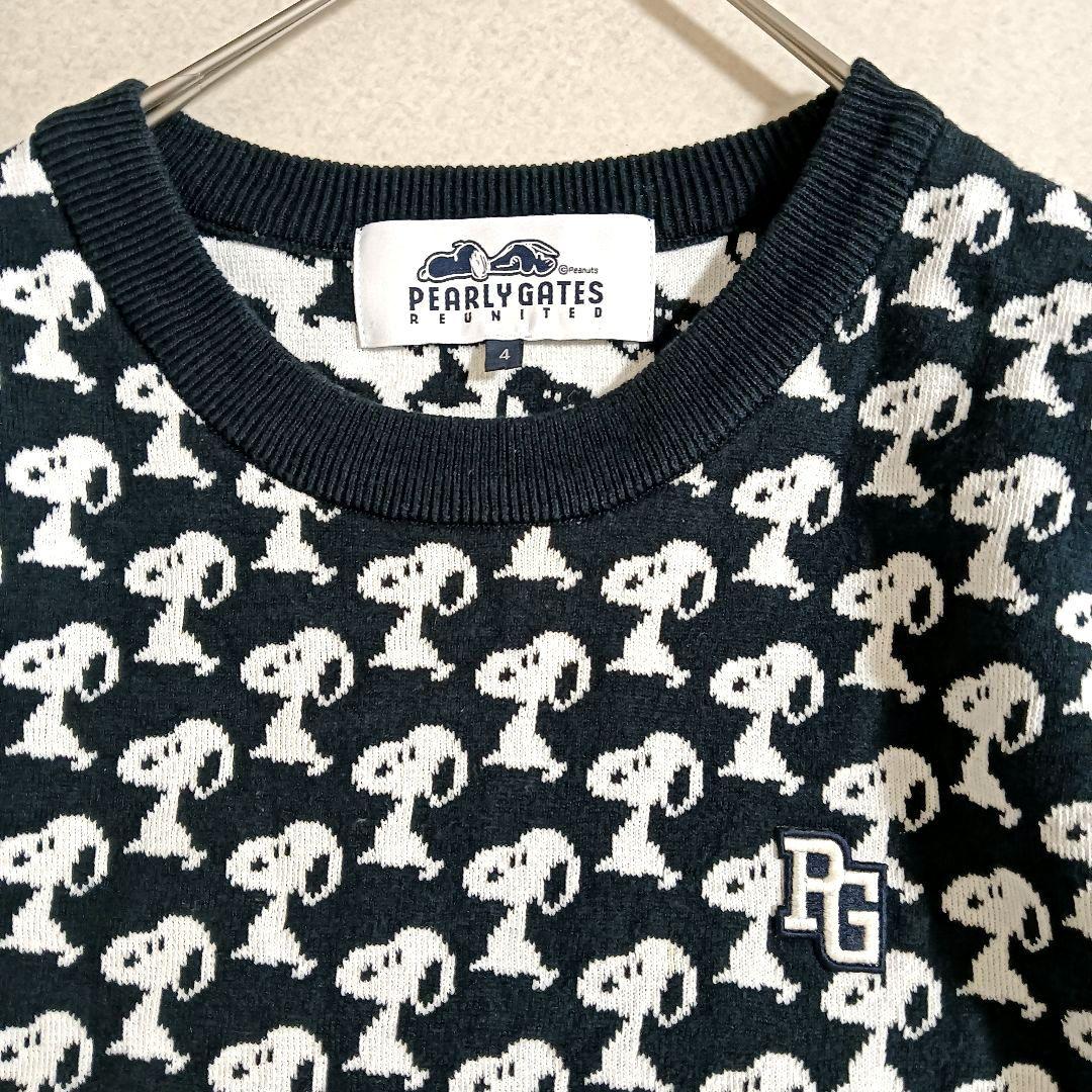 パーリーゲイツ PEARLYGATES メンズ 4 スヌーピー ニット セーター