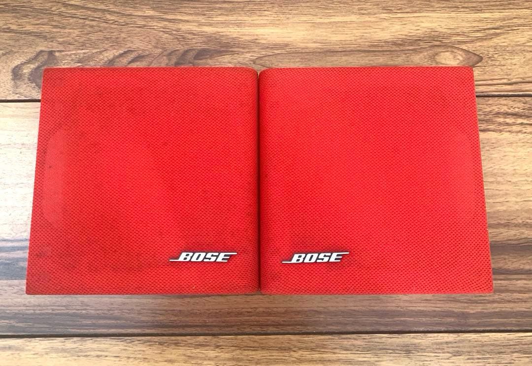 BOSE　101Italiano　小型スピーカーセット　レッド　シリアル連番