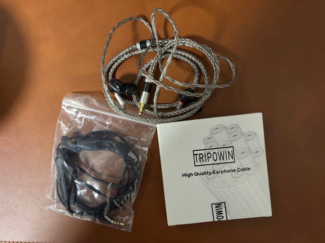 SHURE SE215 AONIC215 箱あり 純正＋Tripowinケーブル