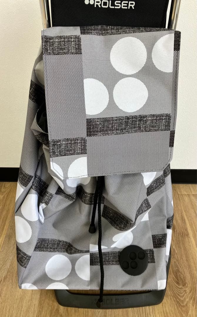 ROLSER ロルサー　2輪キャリーカート　グレー　ドット