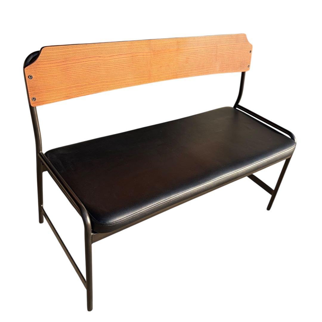 【極美品】unico ウニコ HOXTONベンチ イス レザー