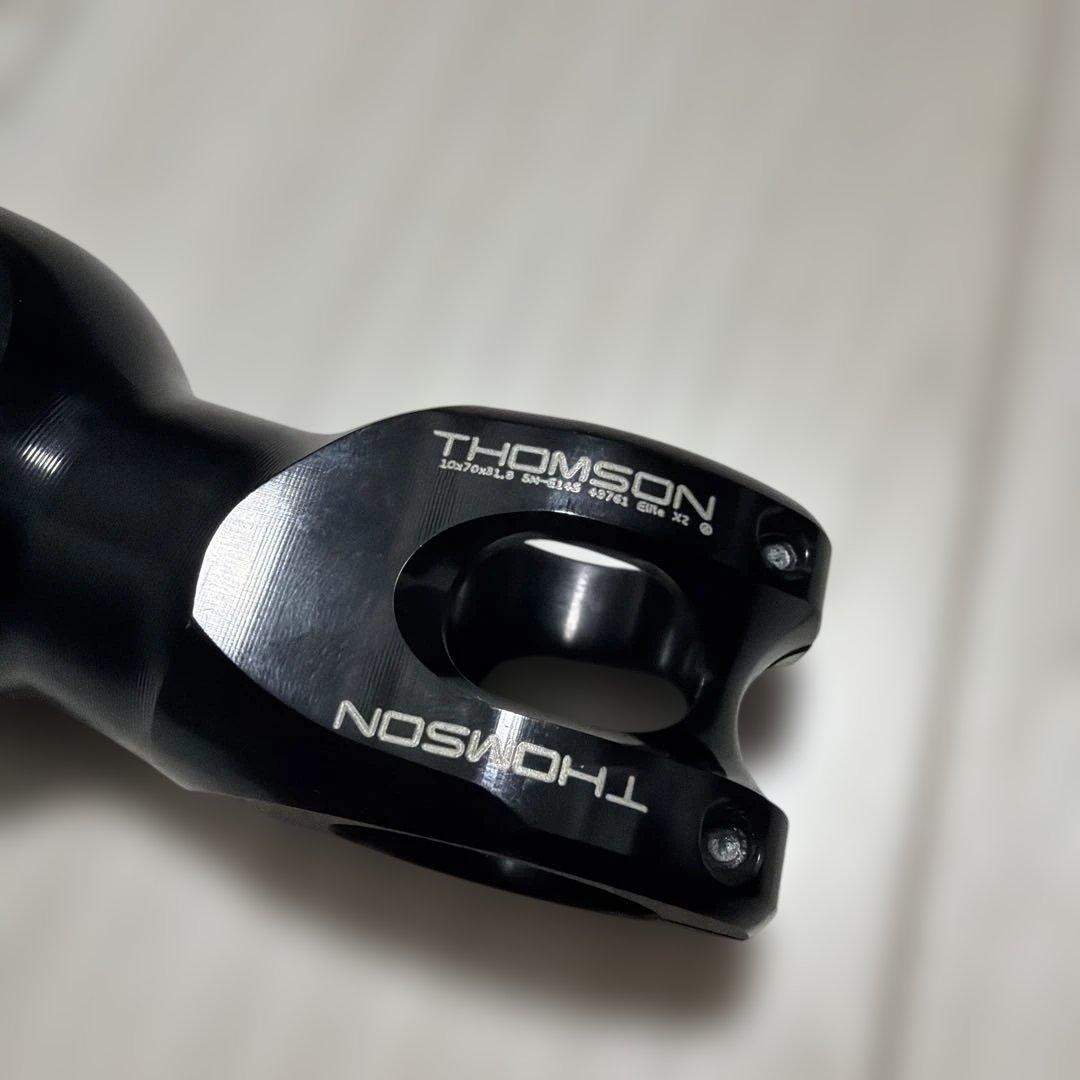 廃盤品 THOMSON　X2 elite ステム ブラック
