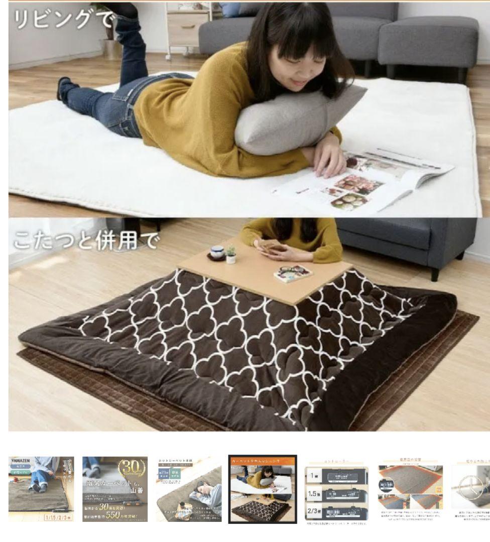 新品　未開封　山善 ホットカーペット EUC-301 ３畳　送料無料