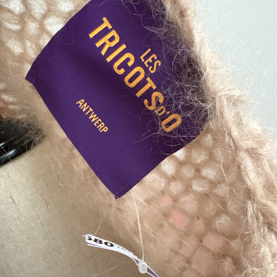 LES TRICOTS D’O×Chaos バックロゴニットカーディガン