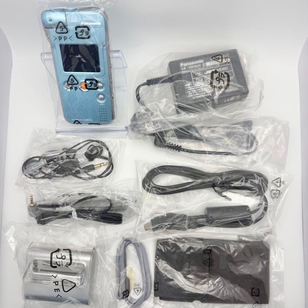 【希少：新品】Panasonic SV-AS10 SDマルチカメラ ブルー