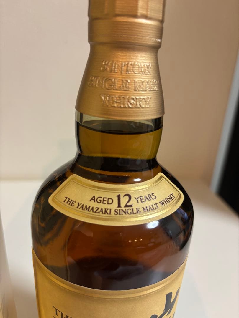 【未開栓】サントリー 山崎12年 旧ラベル 700ml