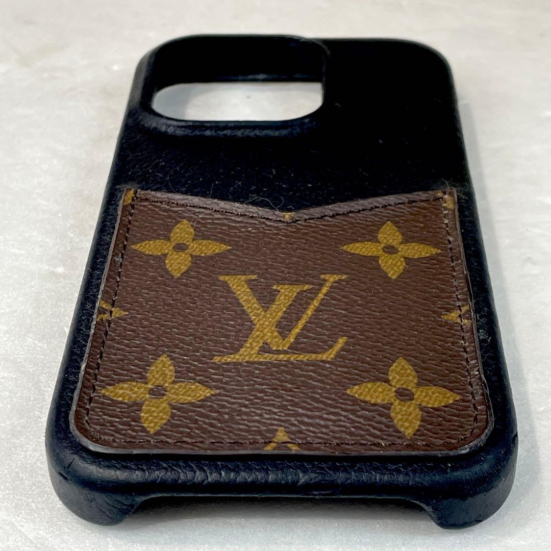 【未使用級】ルイヴィトン　iPhone 14pro ケース モノグラム　バンパー