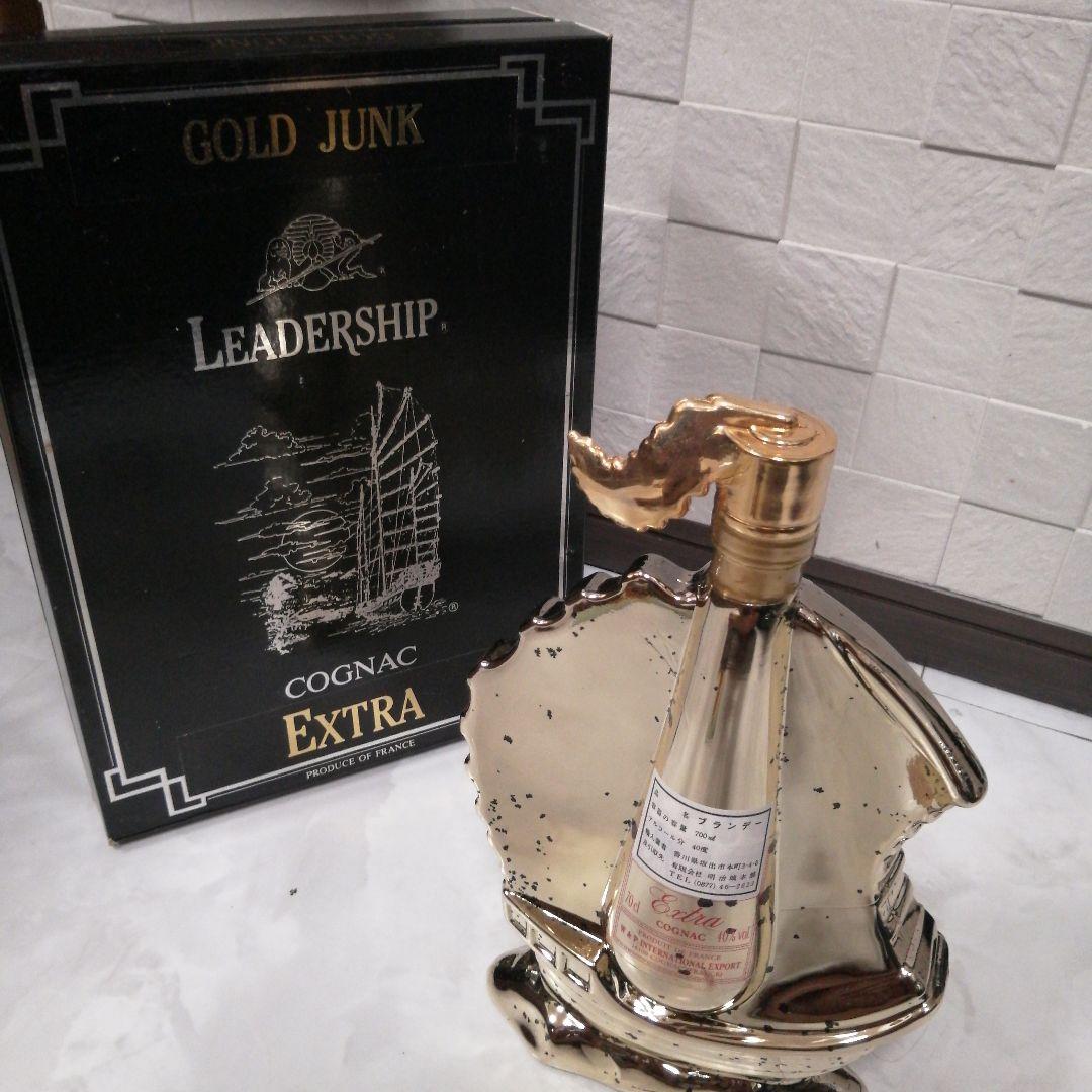 ラスト一本です。 LEADERSHIP コニャック EXTRA 船型ボトル