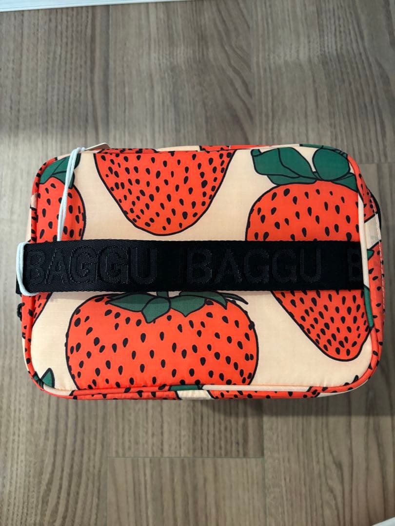 BAGGU BABY エコバッグ. ランチバッグ　ストロベリー柄セット