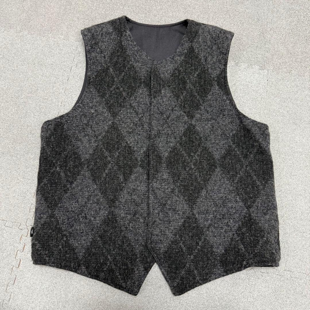 トップス 578 EG Wool Argyle V Vest XS Made in USA