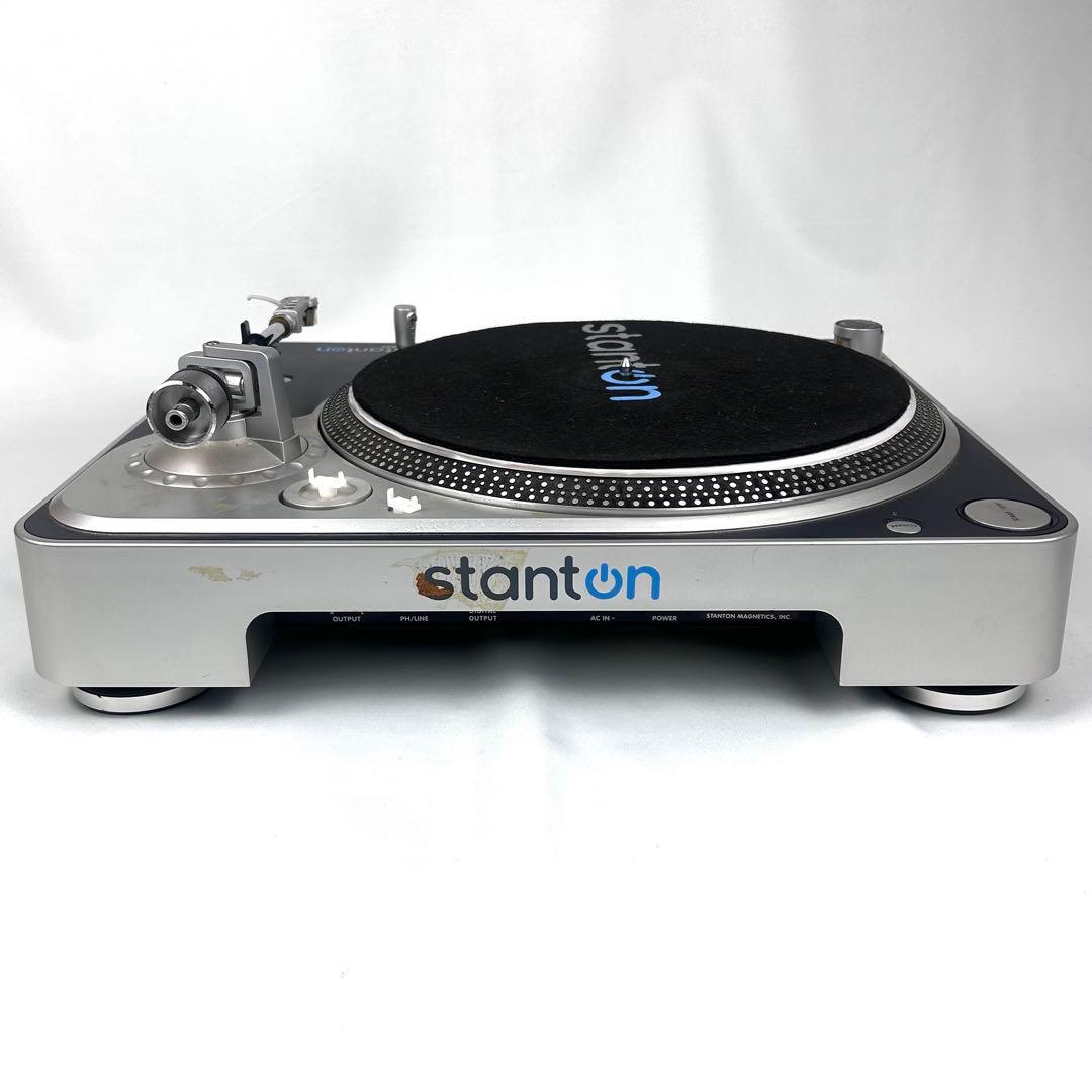 【人気】stanton ターンテーブル T.80 カートリッジ付 動作確認済