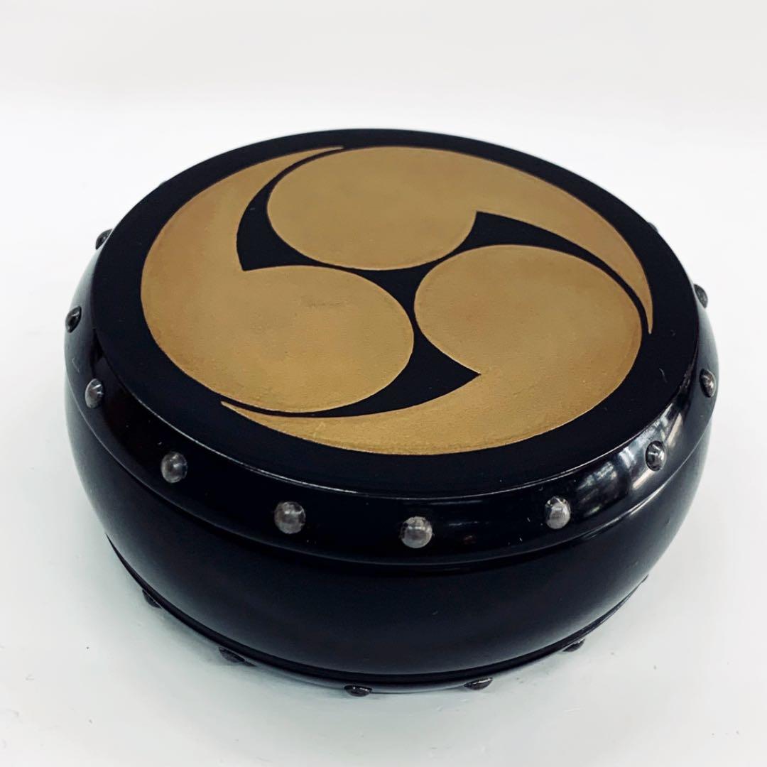 【香合　太鼓】新井宗賀