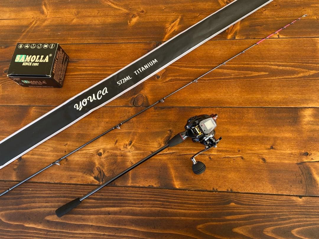 ジギングセット　ジギングロッド　C572ML スロージギング　タイラバ　イカ