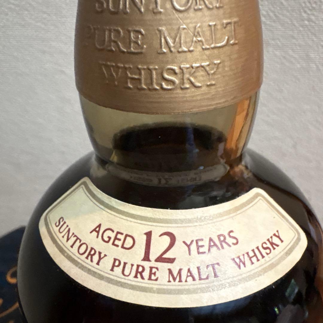 未開封品　サントリー 山崎12年 ピュアモルト1000ml クイーン　希少