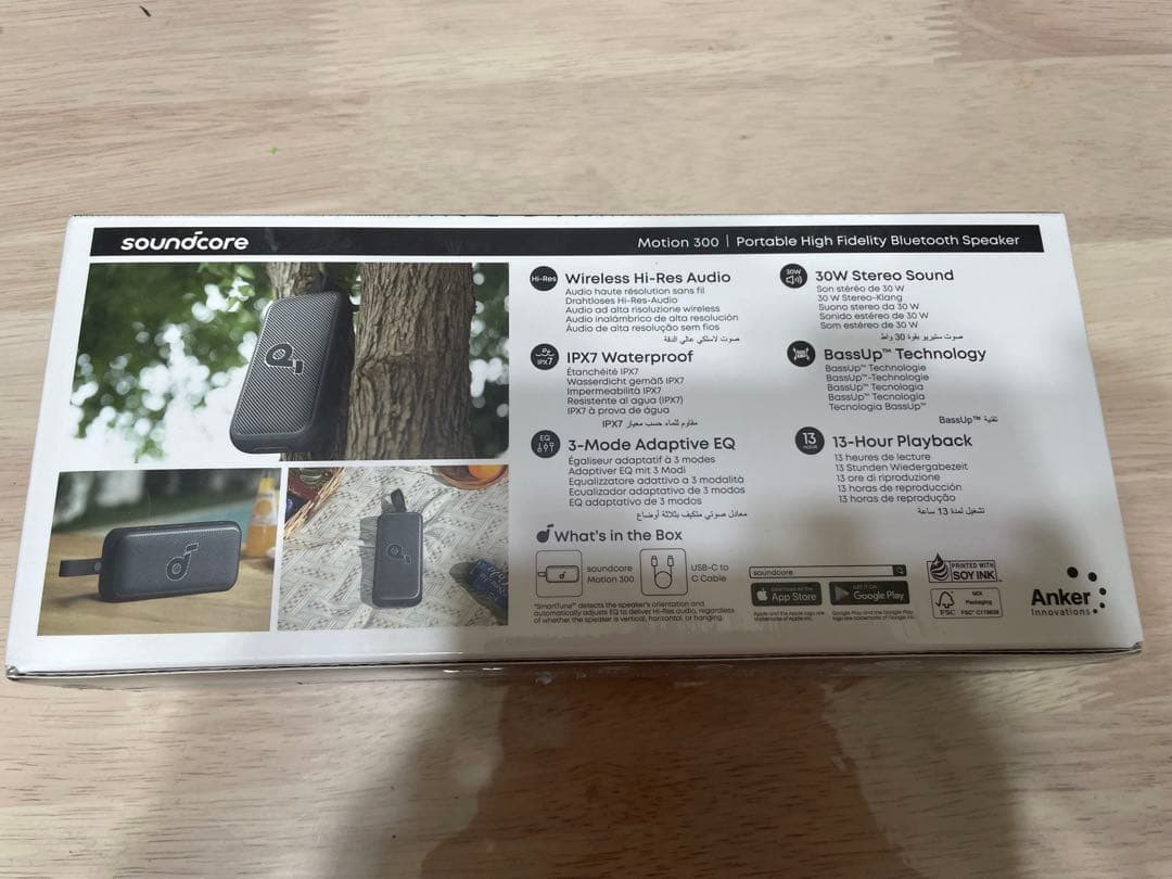 【新品】soundcore Motion 300 ワイヤレススピーカー