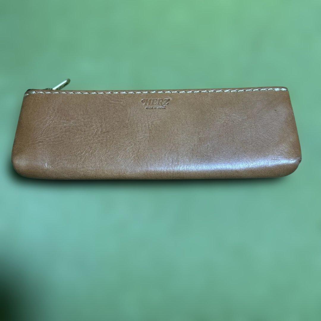 Herz レザー ブックカバー ペンケース パスケース