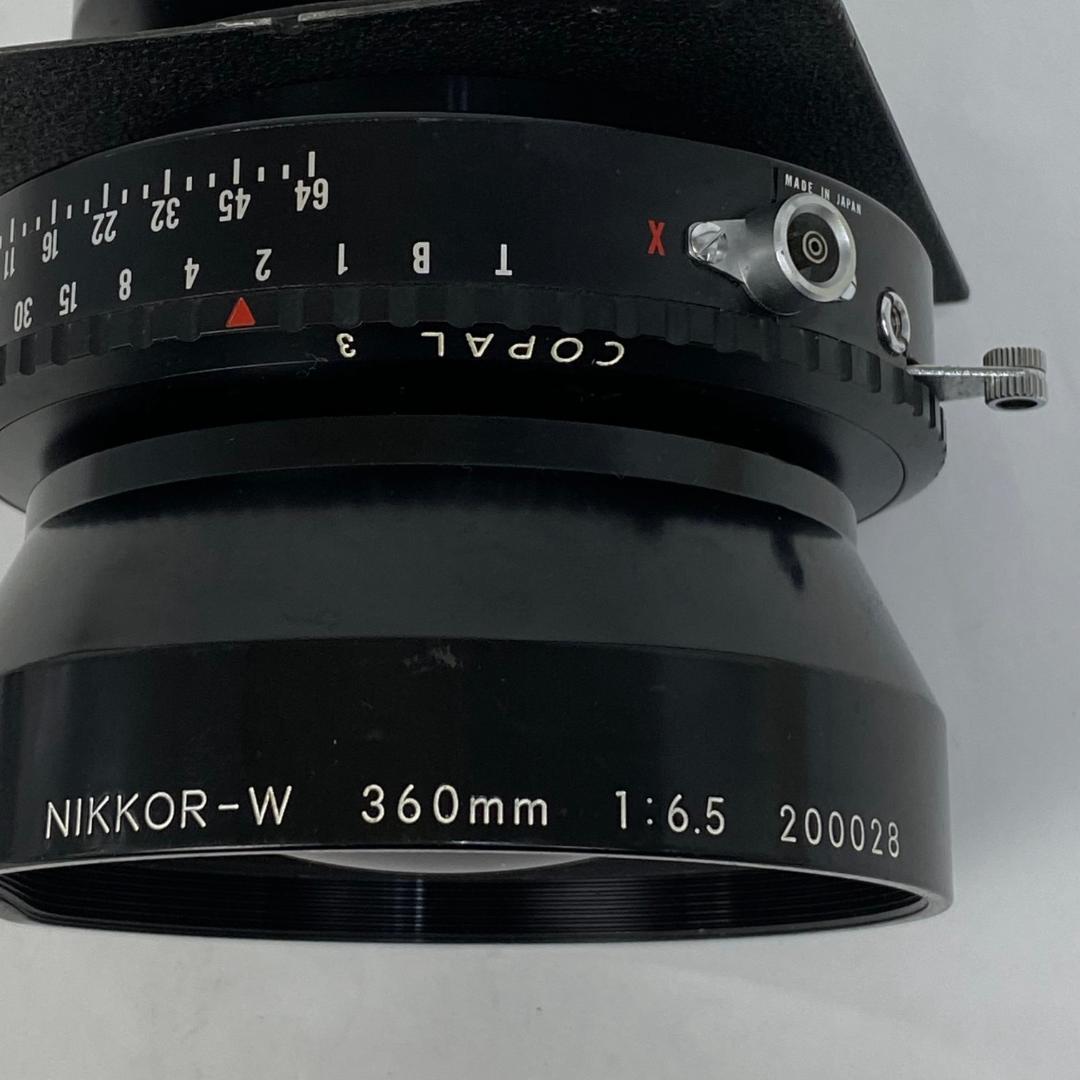 Nikon NIKKOR-W 360mm F6.5　ジャンク扱い