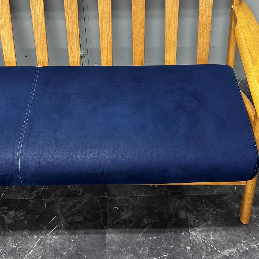 ∞送料込！設置対応◎大塚家具 浜本工芸 S-3950 3人掛けソファ