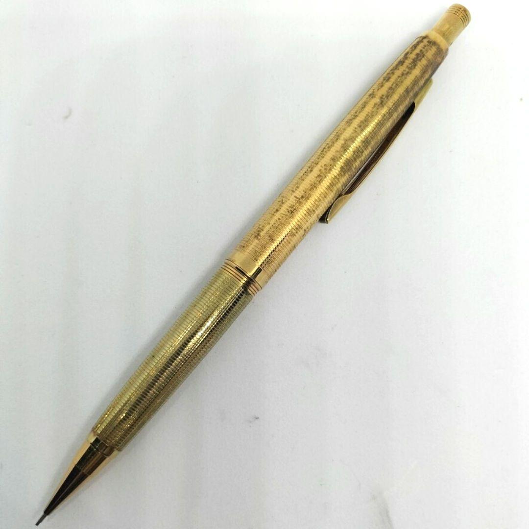 ぺんてる セプター シャープペンシル ゴールド 金色 10μ 23K 廃番 廃盤