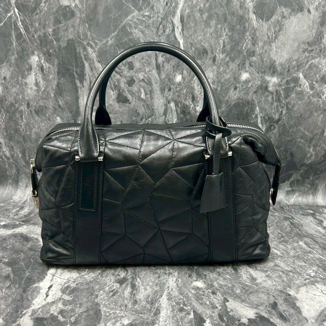 希望額変更中✨ AKRIS アクリス　ミニボストンバッグ　キルティング