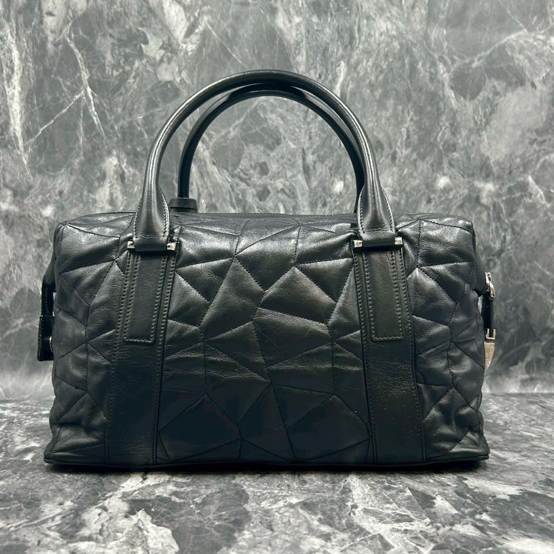 希望額変更中✨ AKRIS アクリス　ミニボストンバッグ　キルティング