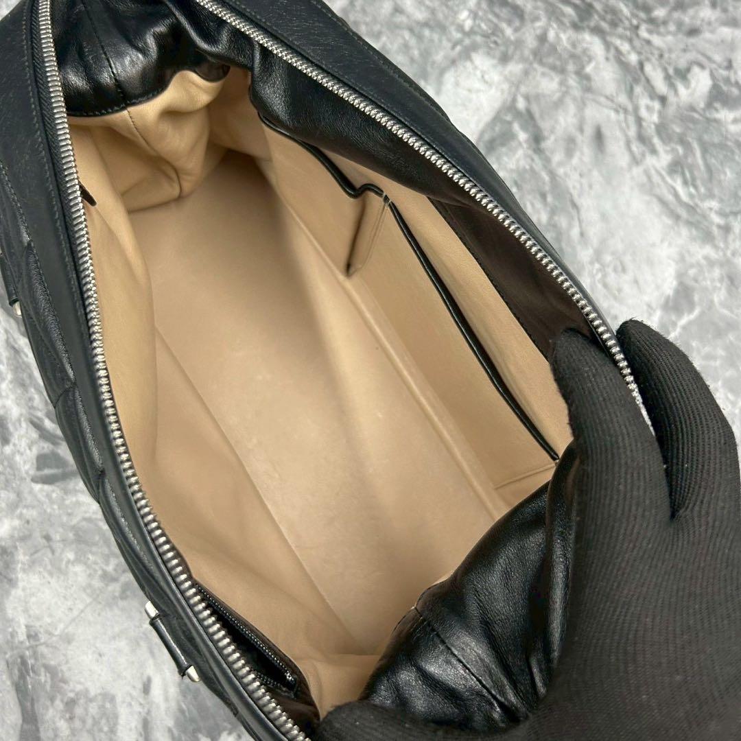 希望額変更中✨ AKRIS アクリス　ミニボストンバッグ　キルティング