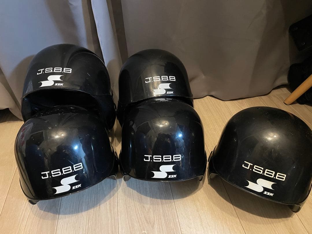 野球　一般軟式　ヘルメット　ミズノ　SSK エスエスケー　片道　両耳