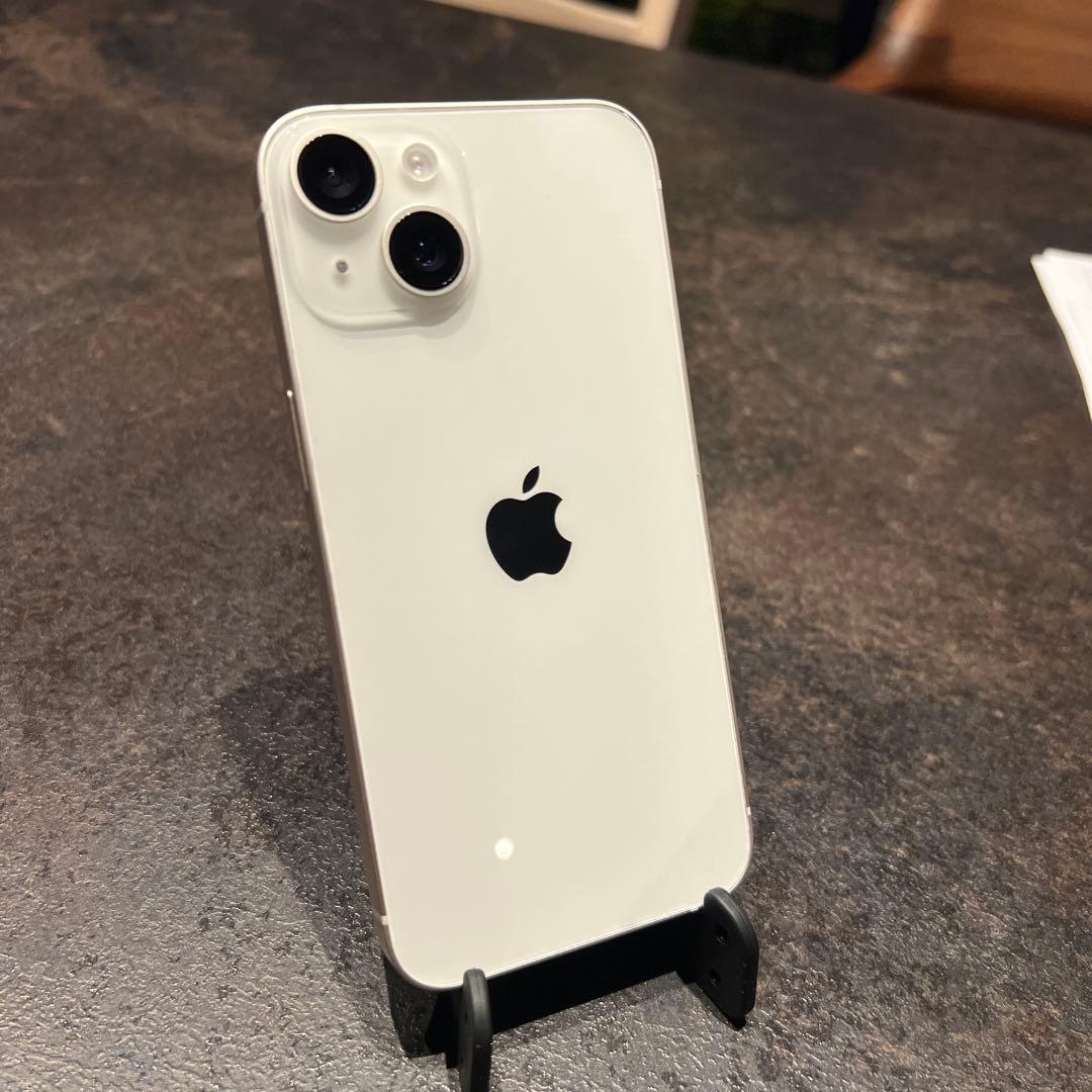 【美品】Apple iPhone 14 128GB スターライト