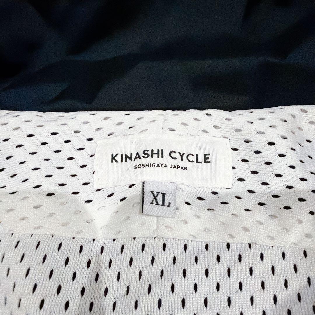 木梨サイクル ビッグジップジャンパー XL ブラック KINASHI CYCLE