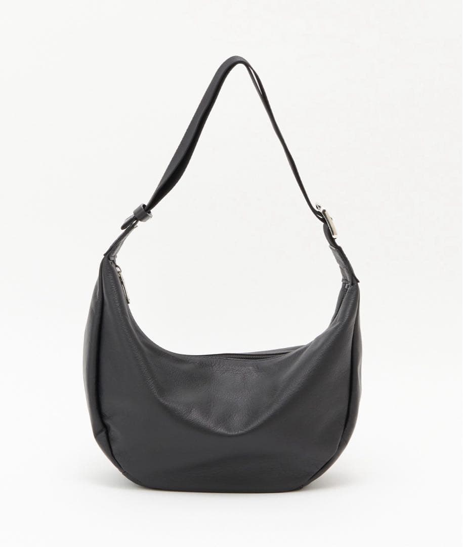 ソフトレザーラウンドショルダーバッグ ハンドバッグ