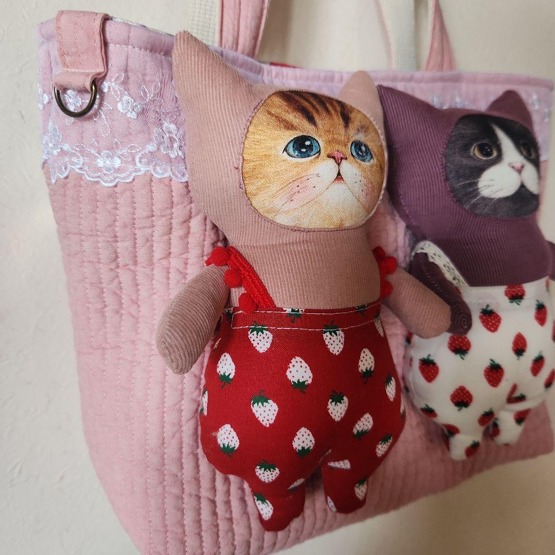 あ*こ様 コヤンイサムチョン　にゃんにゃんトート ハンドメイド