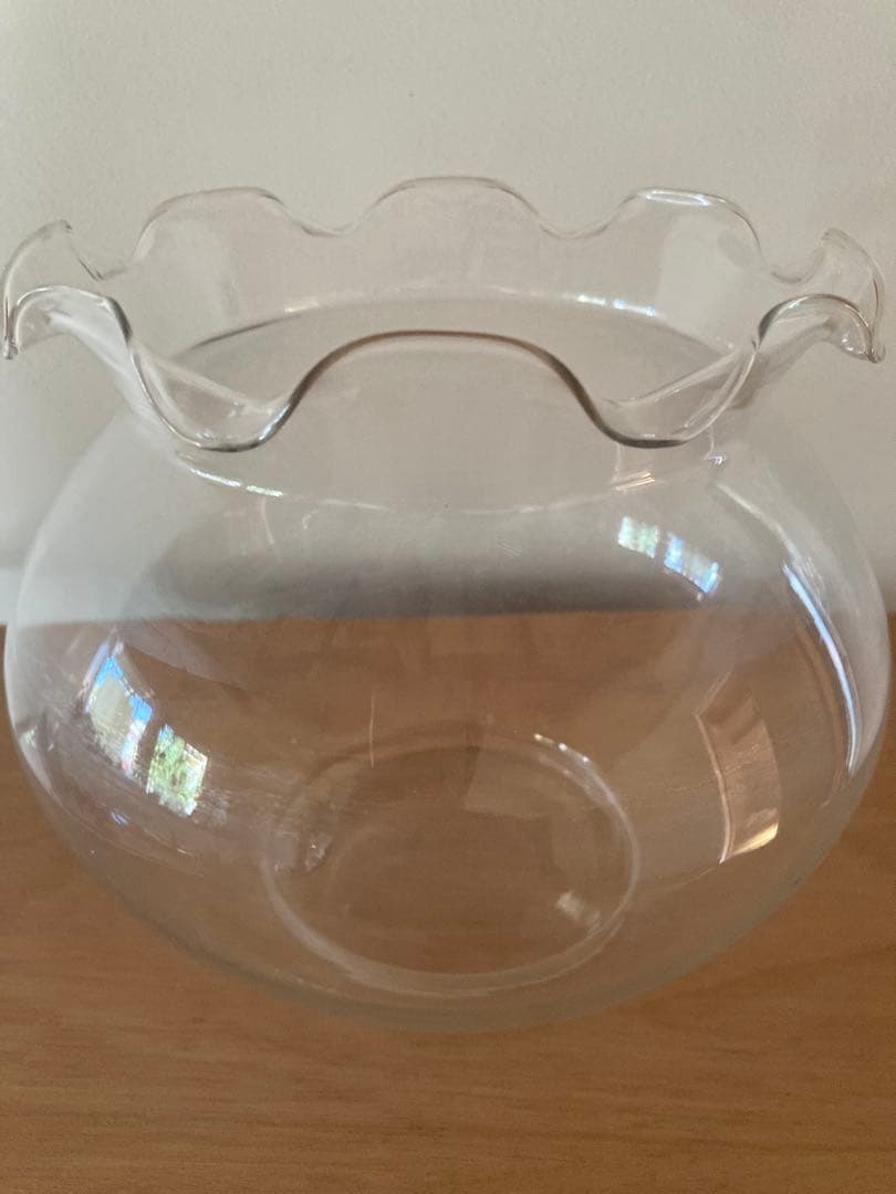 昭和初期ゆらゆらグラス金魚鉢ガラス水槽金魚ベタレア