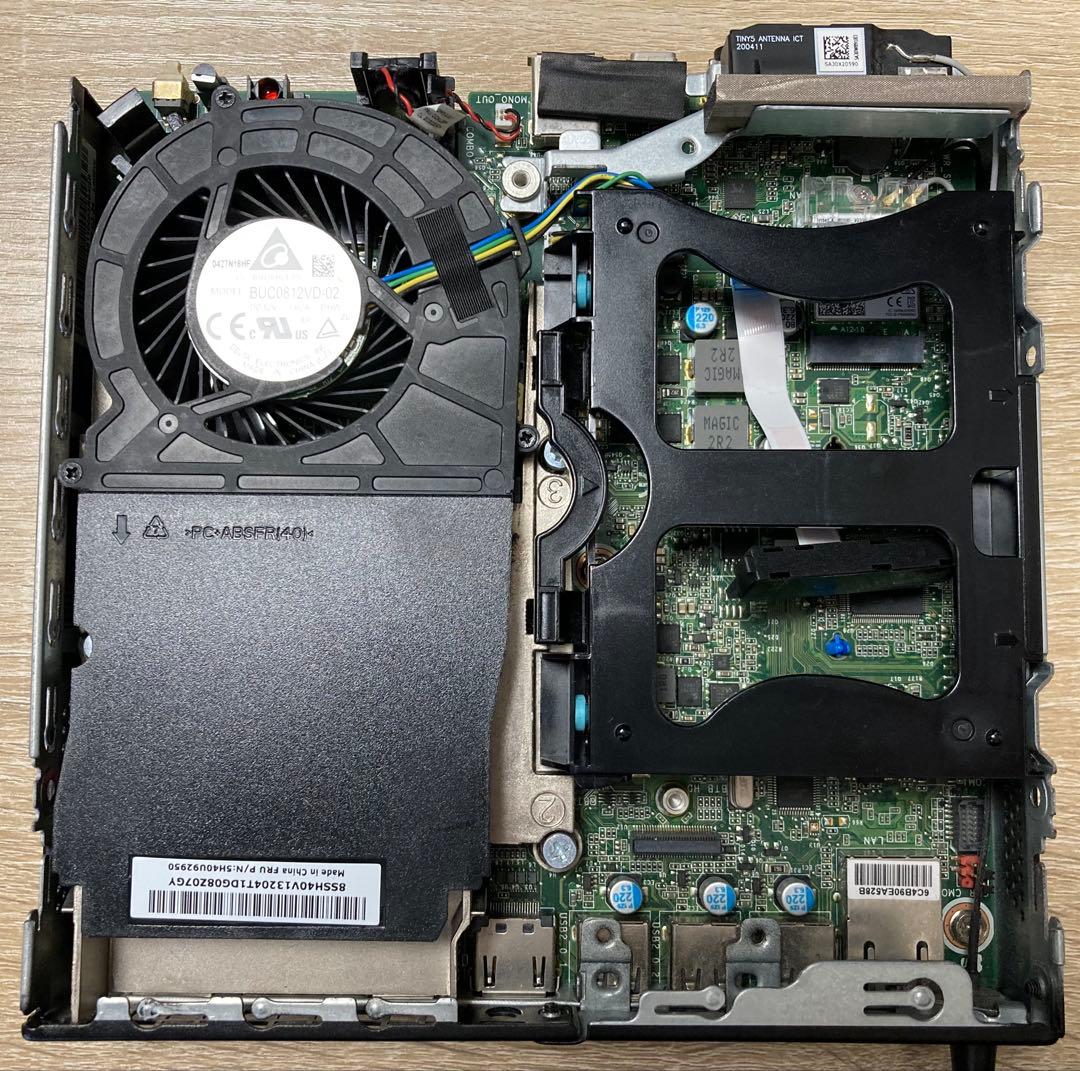 【SSD、HDD無し】ThinkCentre M75q-1 Tiny