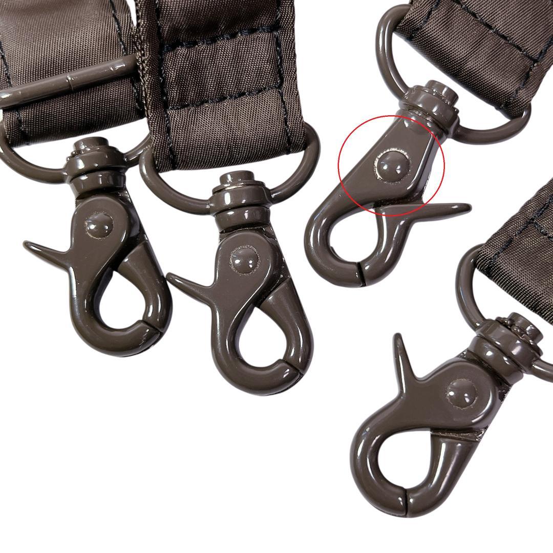 ポーター マッキントッシュ 2WAYバケツバッグ 茶 黒 カモフラ タンカー訳有