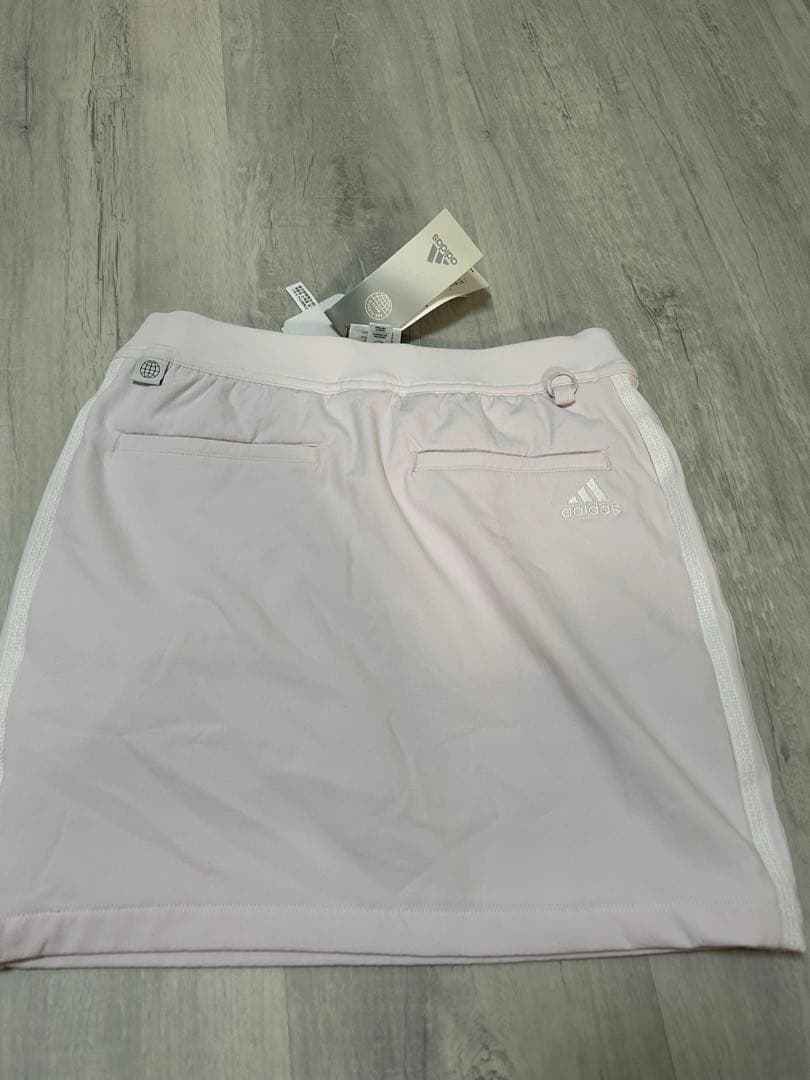 処分セール中！新品　S アディダスゴルフ　スリーストライプス ストレッチスカート