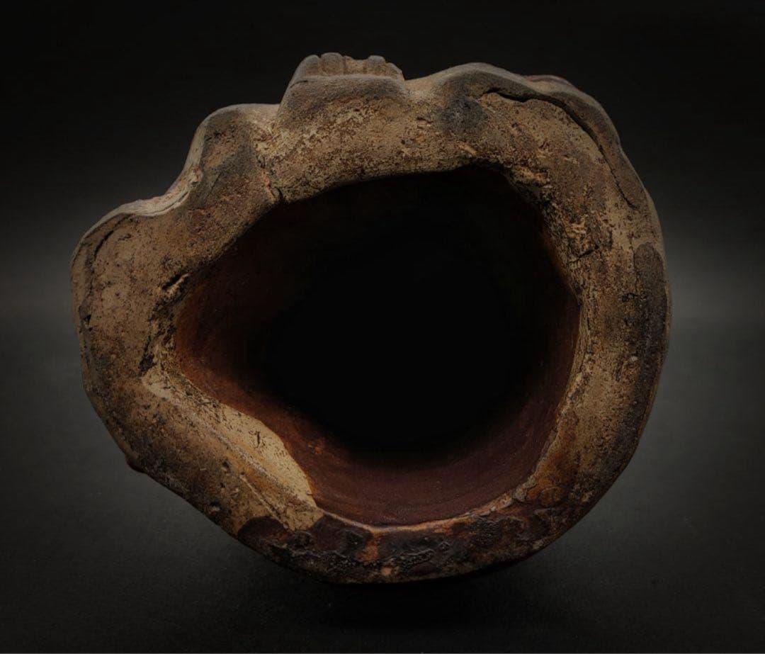 骨董品 時代物 達磨大師 陶藝置物