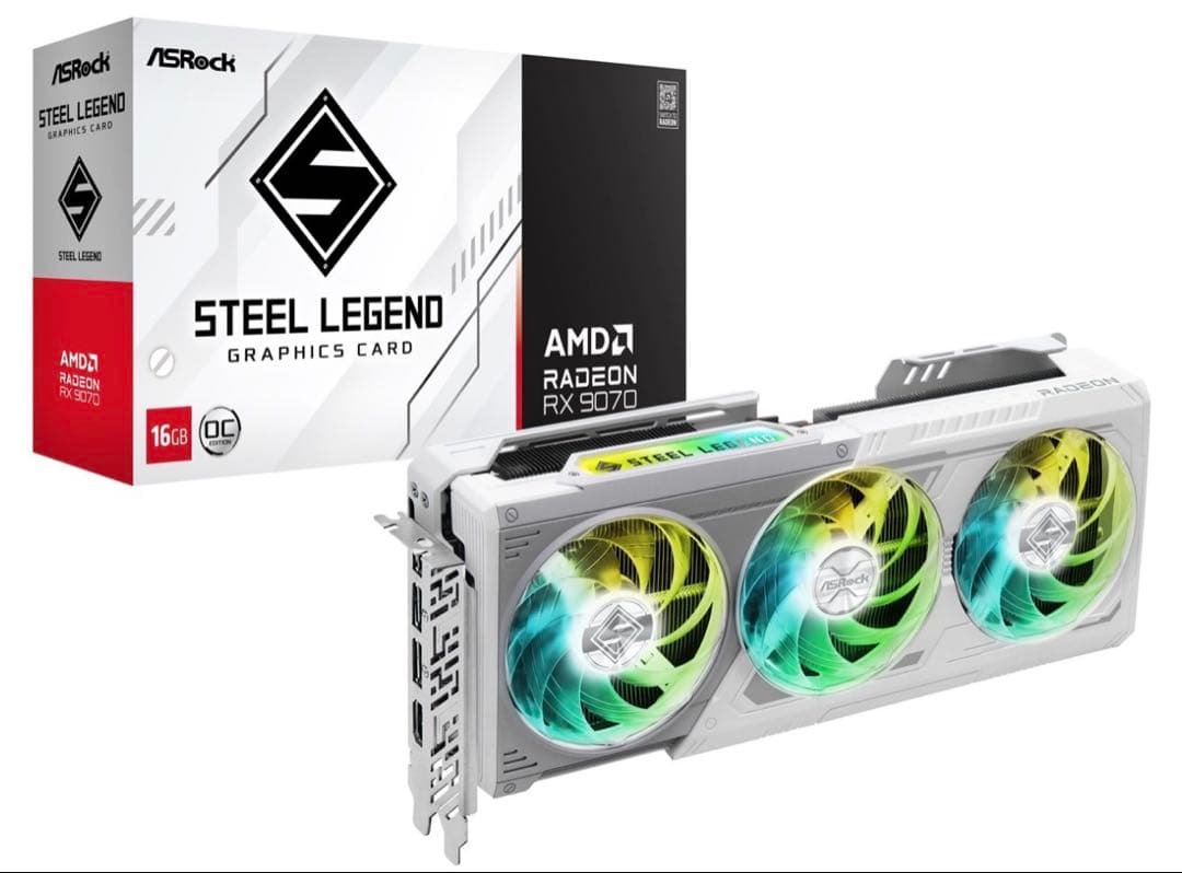 【新品】 ゲーミングPC RX9070 Ryzen7 9700x 32GB