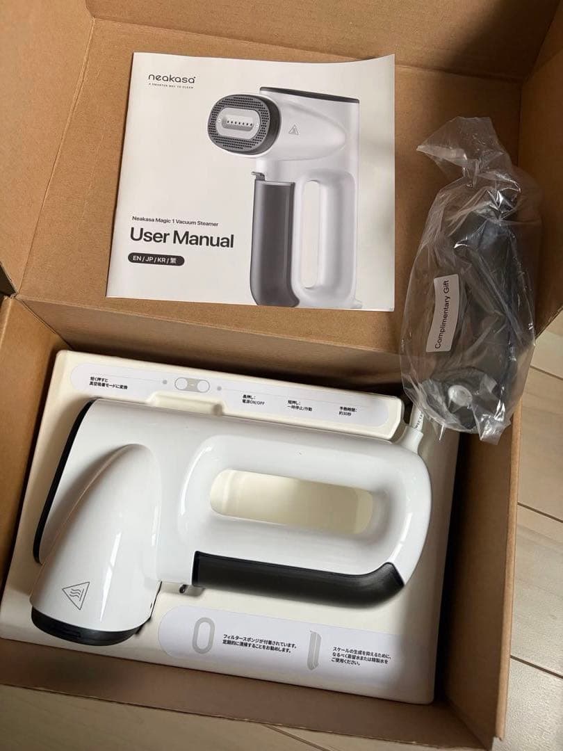 Neakasa Magic 1 衣類スチーマー 真空吸着式スチームアイロン