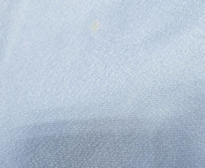 青紫色桜訪問着と袋帯・帯揚げ帯締めの4点フルセット