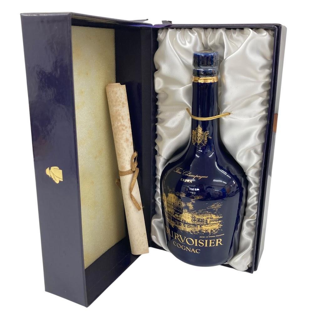 未開栓 クルボアジェ エクストラ リモージュ 青陶器 700ml 1099g