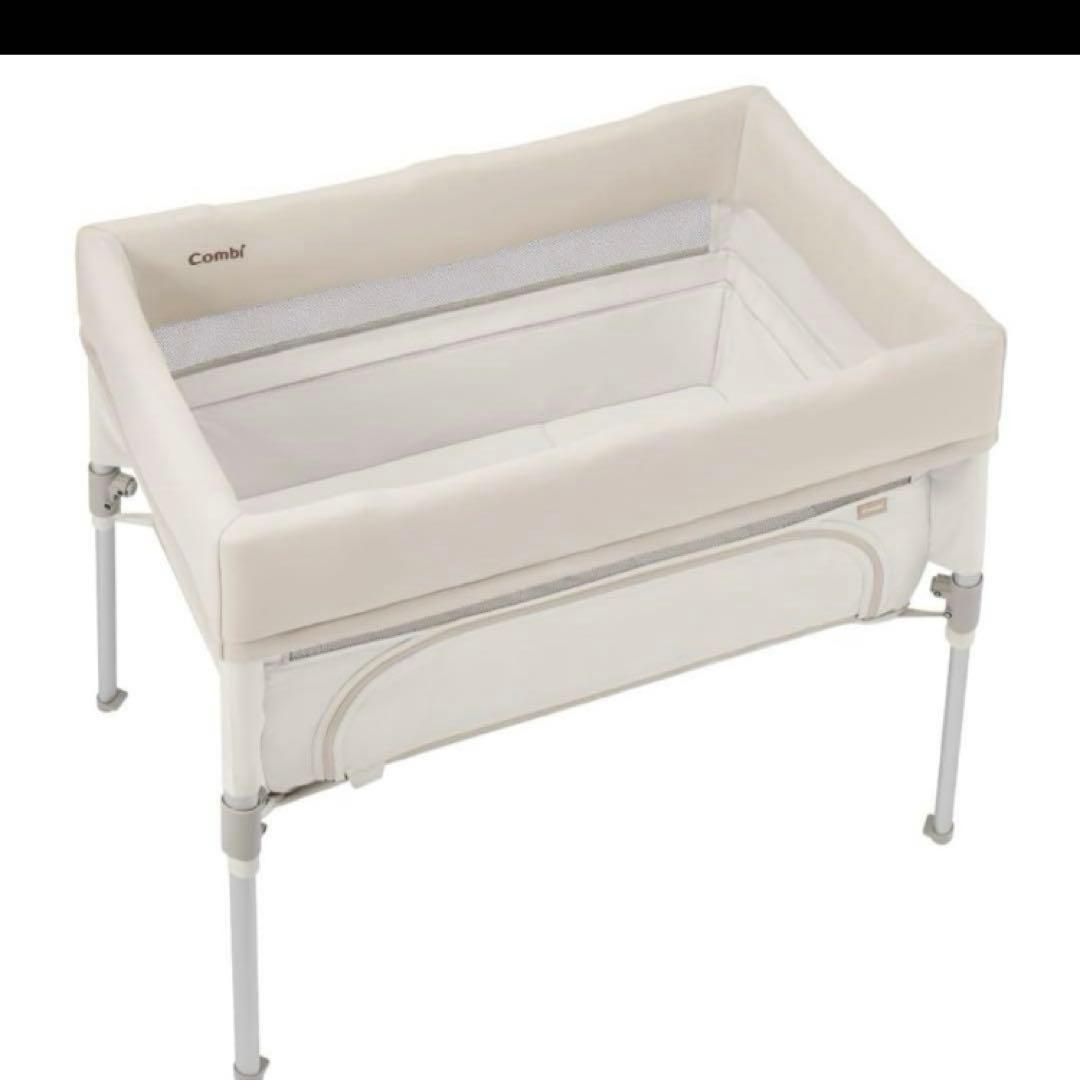 【美品】Combi すくすやトモネル ベビーベッド 本体