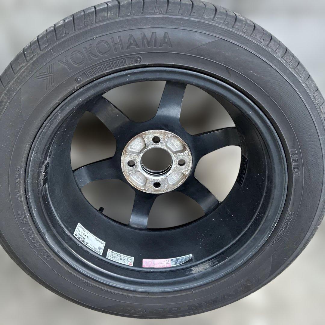 Rays ボルクレーシング　TE37 15インチタイヤセット