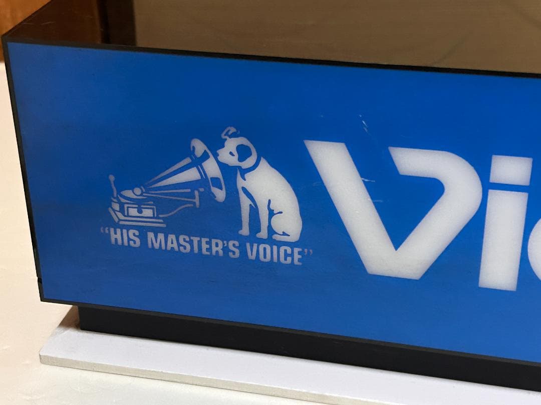 か*ー様 当時物　Victor DELTA　店頭ディスプレイライト