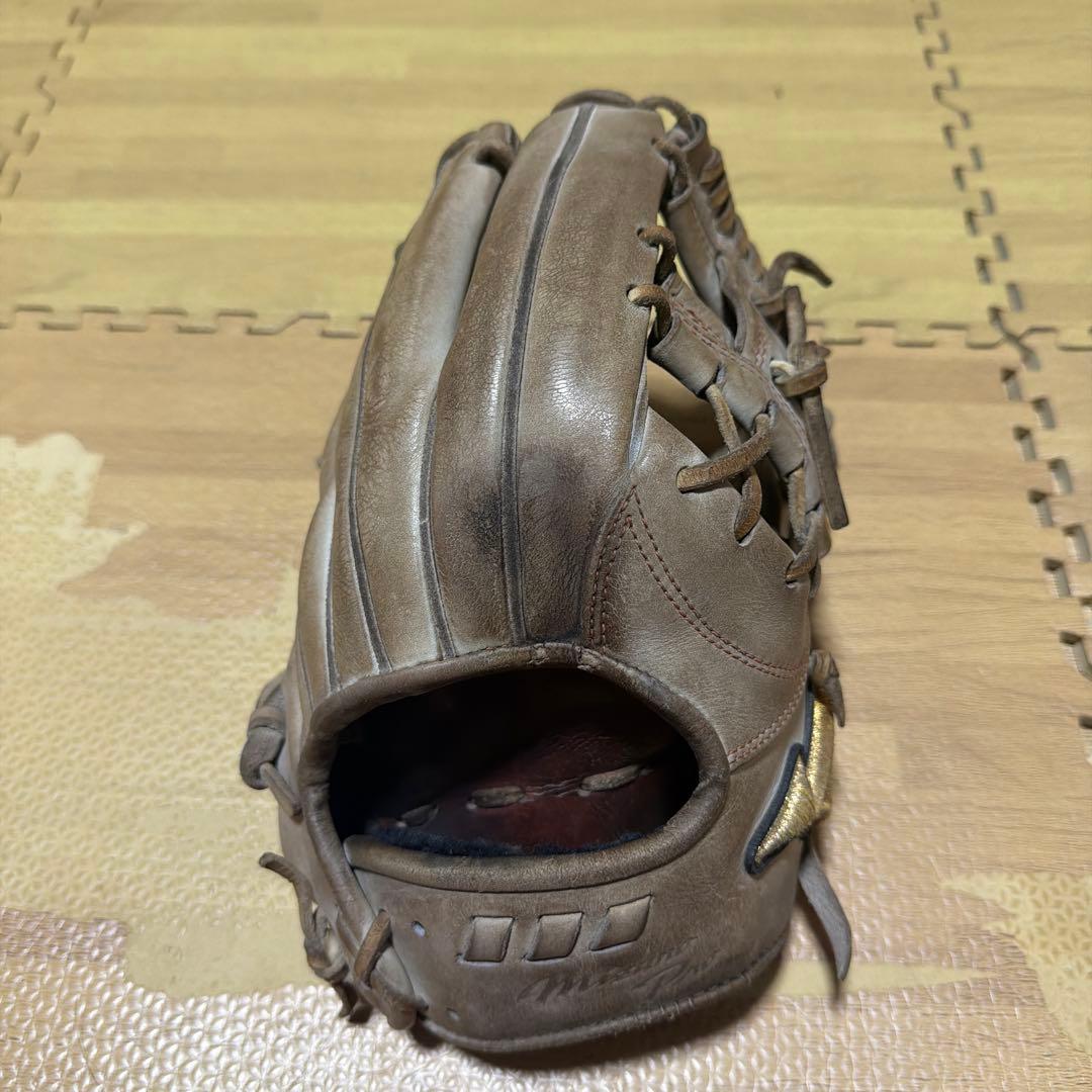 ミズノ 硬式グローブ ベージュ