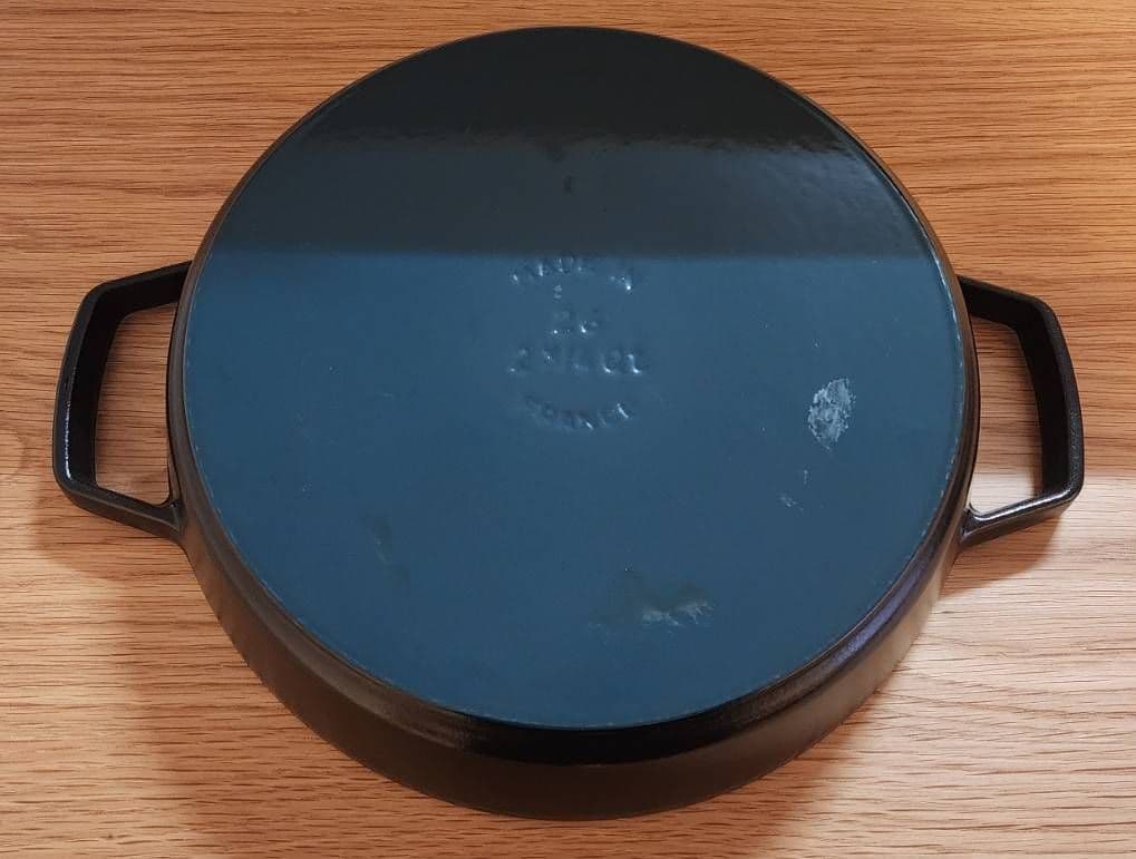 staub 両手フライパン ブラック 26cm IH対応 蓋付き ※箱なし