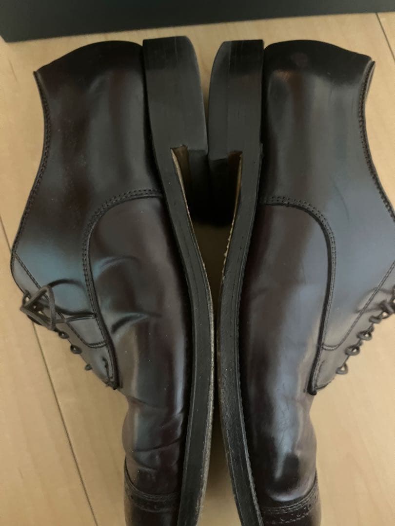 y*n様 Alden 56201 バーガンディー9D コードバン