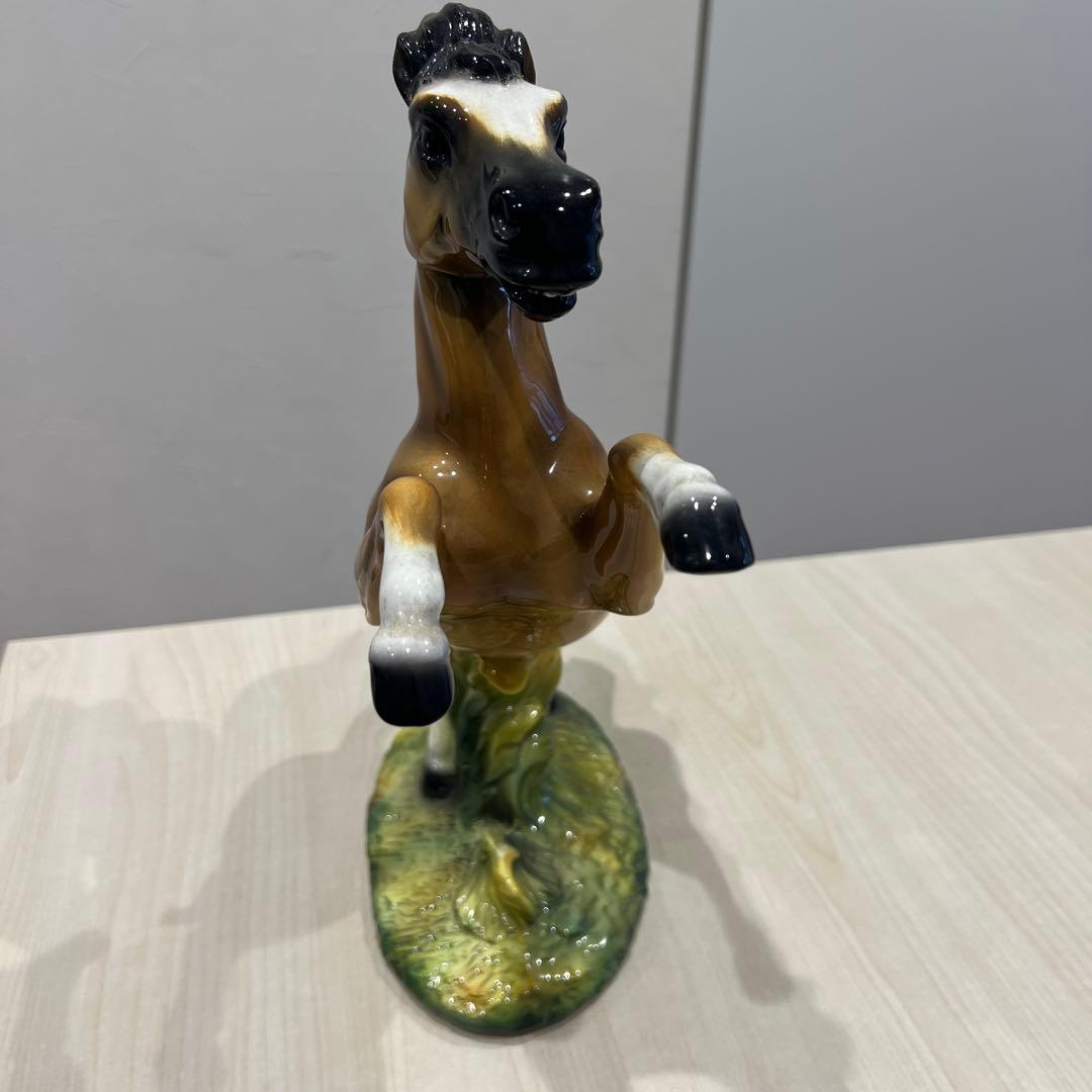 陶器製 馬の置物