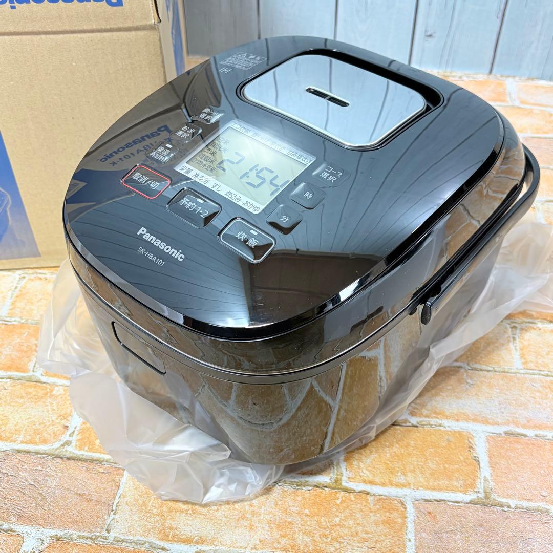 新品 Panasonic パナソニック IHジャー炊飯器 SR-HBA101-K