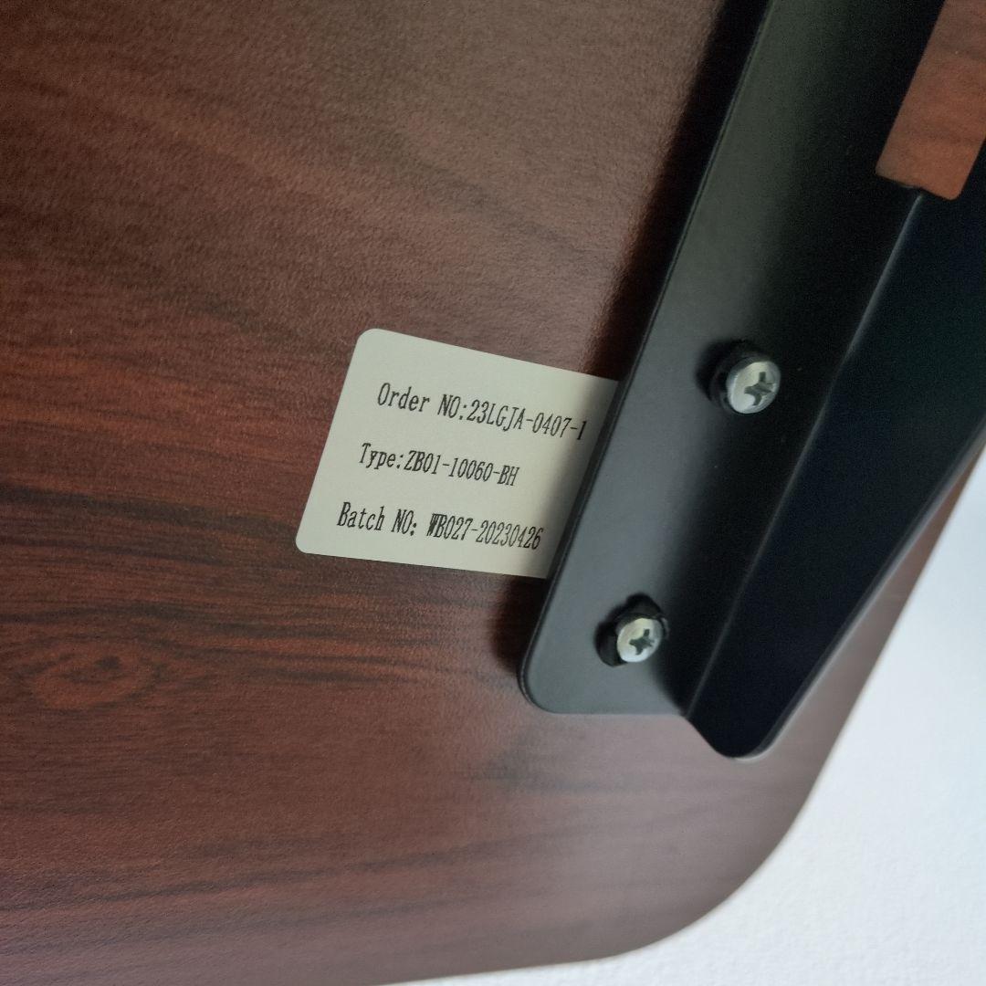 FlexiSpot EF-1 電動昇降デスク 100cm×60cm マホガニー