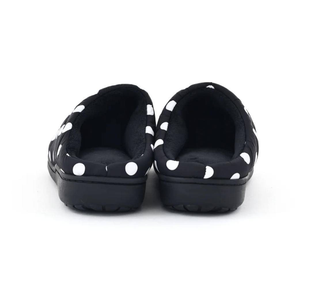 IVE レイ着用！SUBU F-LINE DOTS サンダル ブラック ドット１